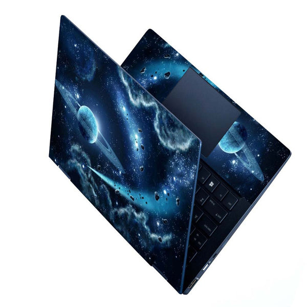 Full Panel Laptop Skin - Planet Meteors