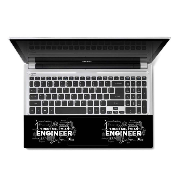 Full Panel Laptop Skin - Rocket Trust Me I am Engineer