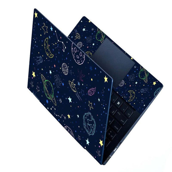 Full Panel Laptop Skin - Space Pattern