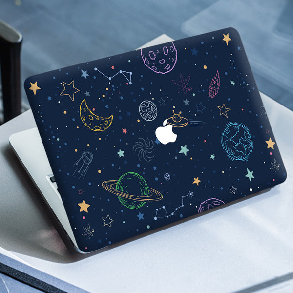 Laptop Skin for Apple MacBook - Space Symbols - SkinsLegend