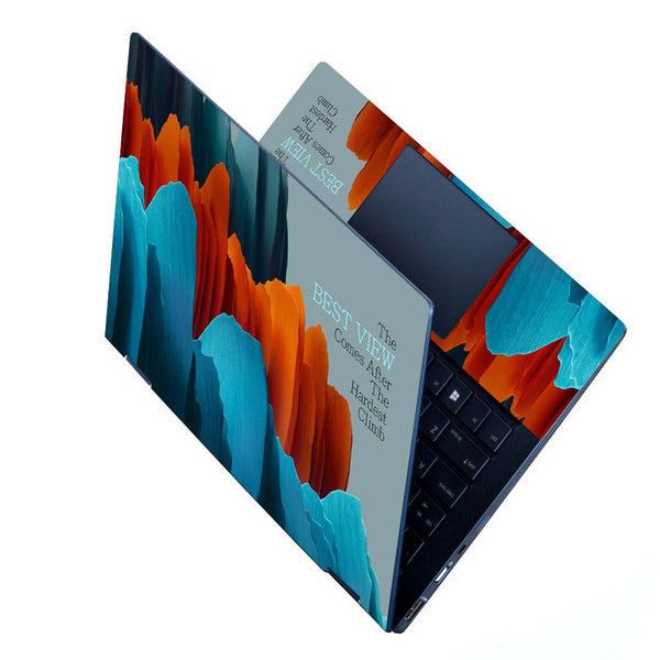 Full Panel Laptop Skin - The Best View