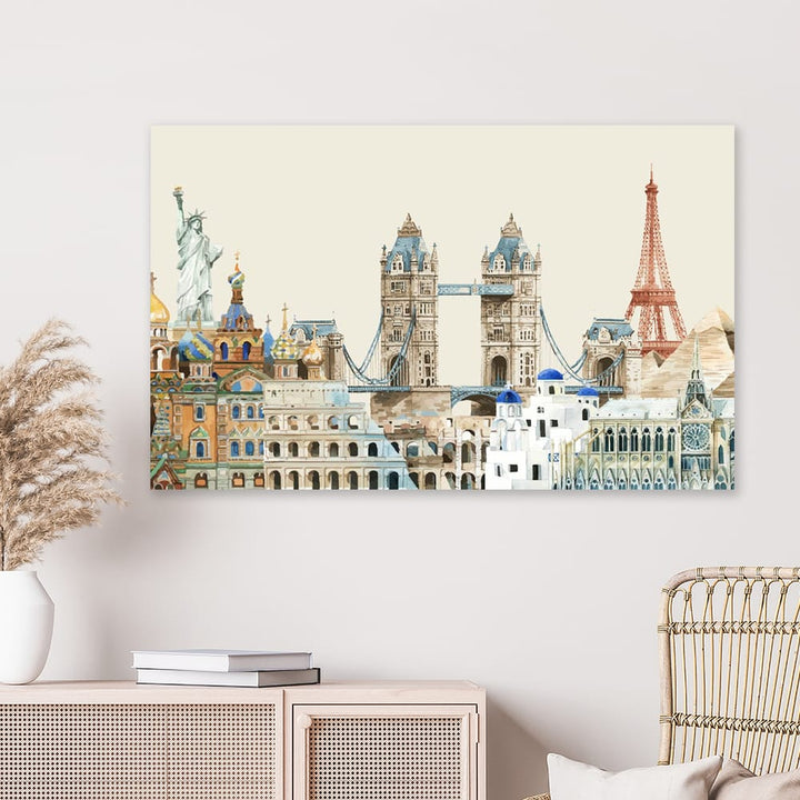 FineArts Rolled Canvas Painting - Travel Art - SkinsLegend