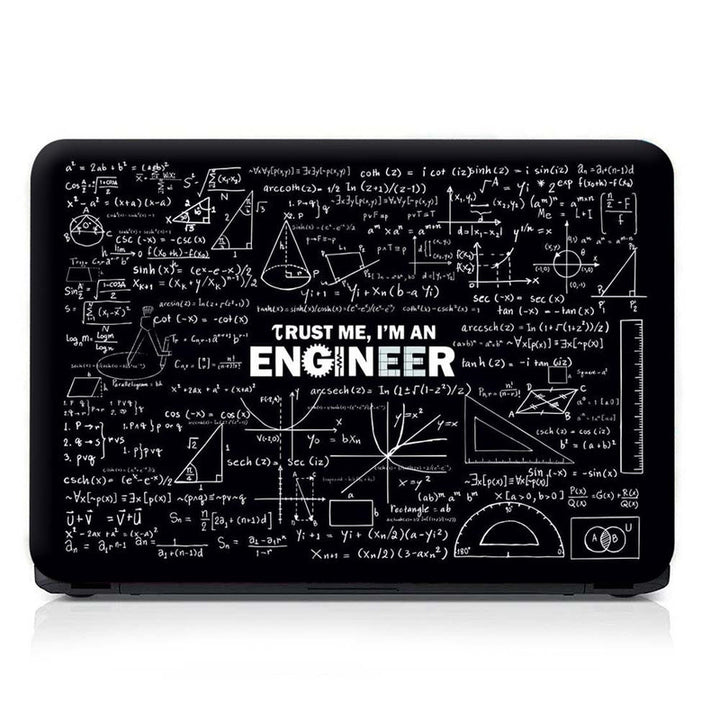 Full Panel Laptop Skin - Trust Me I Am Engineer Formula