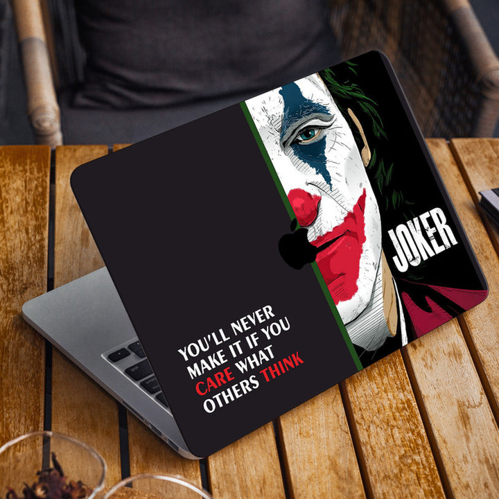 Laptop Skin for Apple MacBook - You Never Make It Joker - SkinsLegend