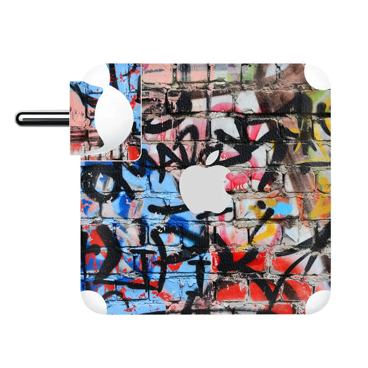 Charger Skin - Wall Decorated With Colorful Abstract Graffiti