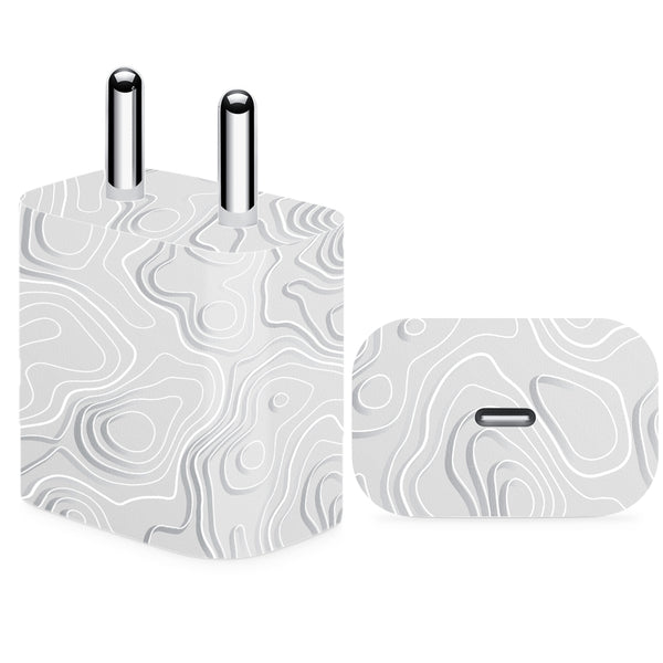 Charger Skin - 3D Topographic Map Contour