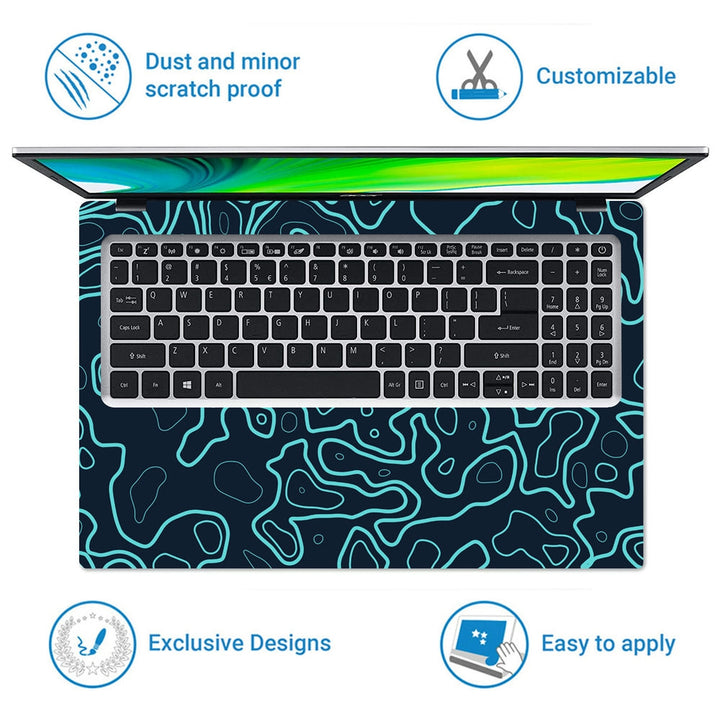 Laptop Skin - Topography Pattern TP20