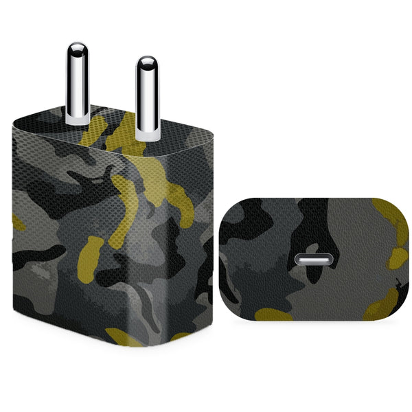 Charger Skin - Camouflage Black Pattern