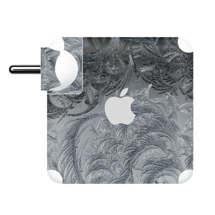 Charger Skin - Black and Grey Abstract Illustration