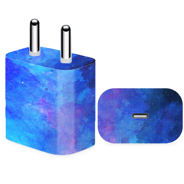 Charger Skin - Blue Faded Colors Abstract