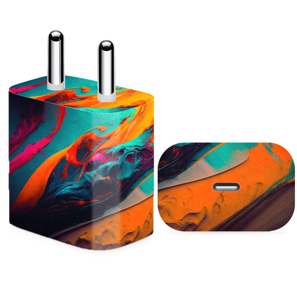 Charger Skin - Abstract Painting Color Texture
