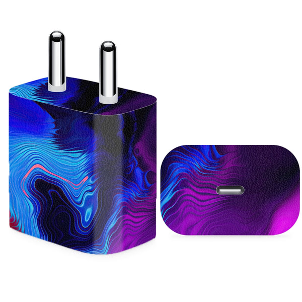 Charger Skin - Swirls Abstract Art
