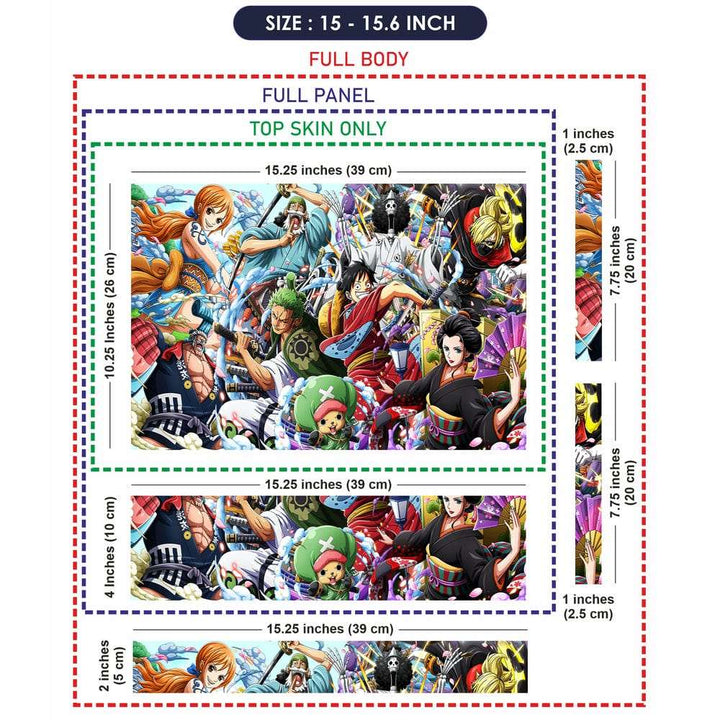Laptop Skin - Anime One Piece OP01