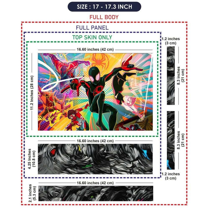 Laptop Skin - Miles Morals in Action