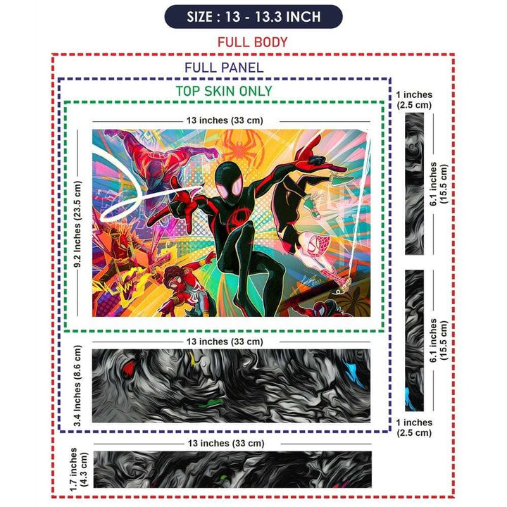 Laptop Skin - Miles Morals in Action