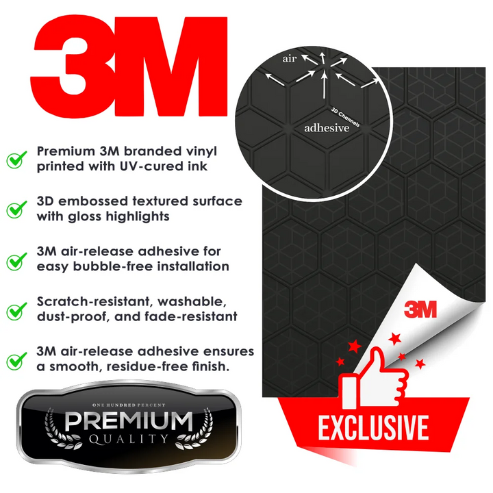 3M Branded Vinyl Features