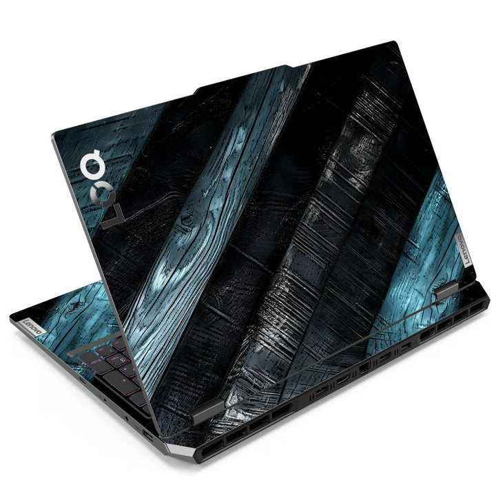 3D Embossed Laptop Skin - Abstract Carbon Fiber