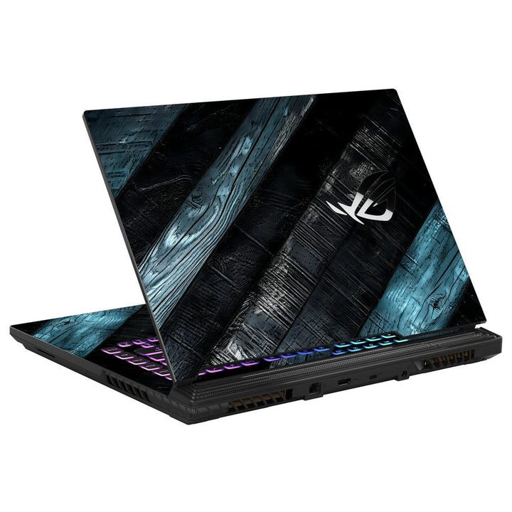 3D Embossed Laptop Skin - Abstract Carbon Fiber