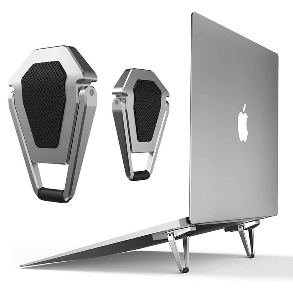 Collapsible Portable Riser Metal Folding Portable Invisible Laptop Riser Stand – SkinsLegend