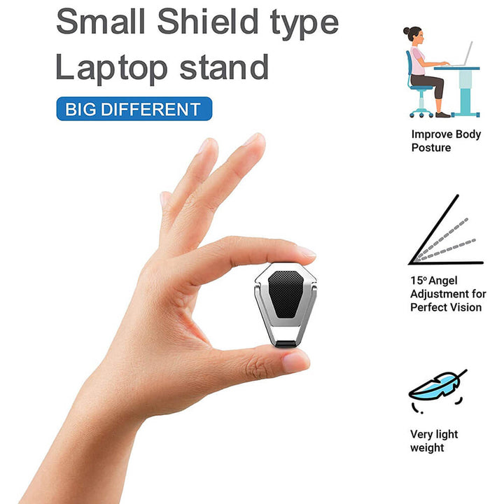 Metal Folding Portable Invisible Laptop Riser Stand – SkinsLegend