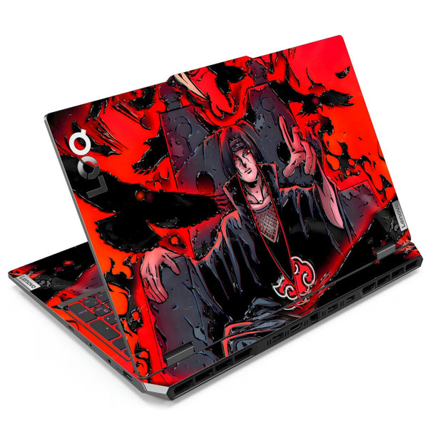 3D Embossed Laptop Skin - Itachi Kingdom