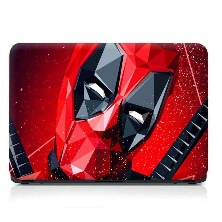 Laptop Skin - Red Design Deadpool