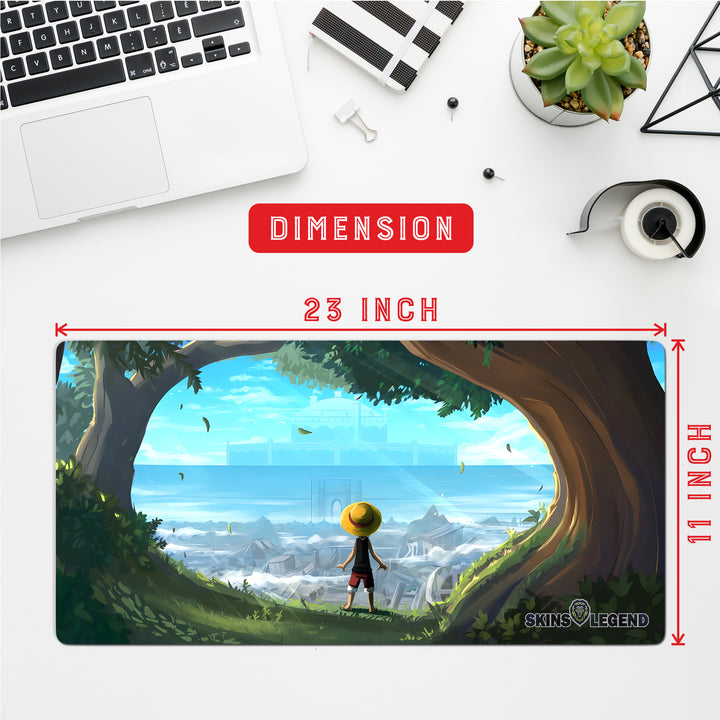 Anti-Slip Desk Mat Gaming Mouse Pad - One Piece Monkey D Luffy MDL01