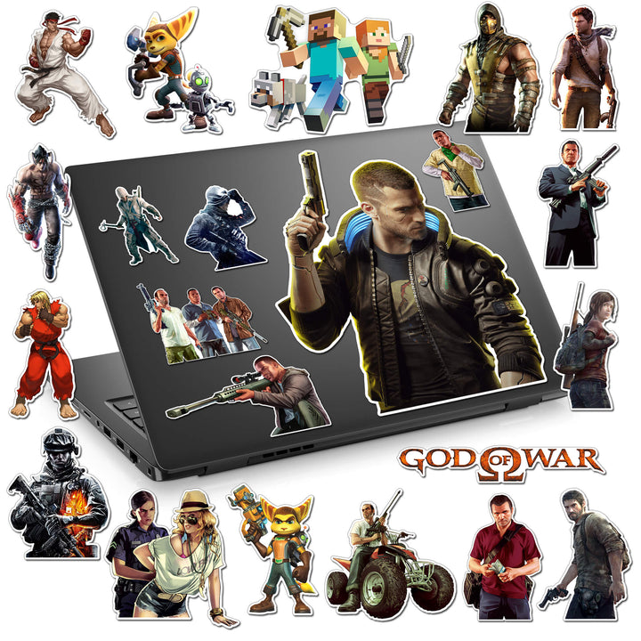 35 Waterproof Gaming Stickers | Personalize Belongings – SkinsLegend