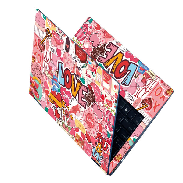 Sticker Bombing Notebook Elevate Your Laptop Style with Vibrant Sticker Bomb Skins | SkinsLegend