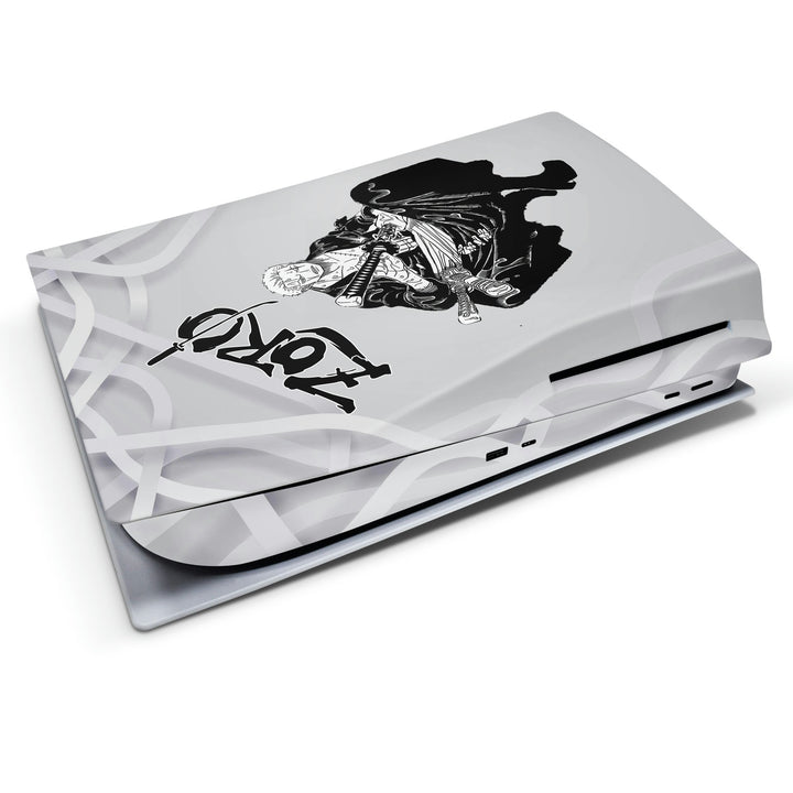 3D Embossed PS5 Console & Controller Skin Set - Zoro The King of Hell ZO2