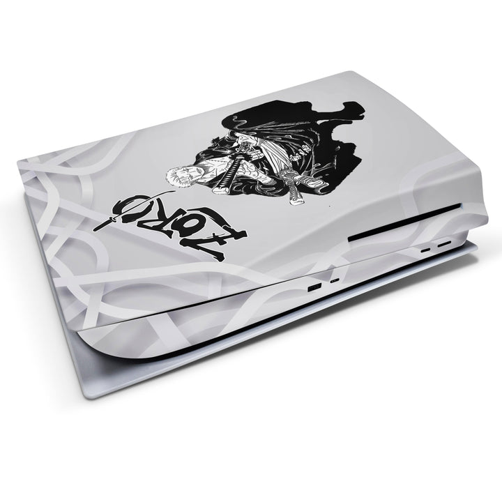 3D Embossed PS5 Console & Controller Skin Set - Zoro The King of Hell ZO1