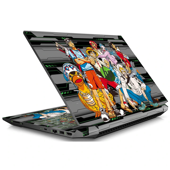 3M Material Textured Embossed Laptop Skin - One Piece Straw Hat Crew Poster