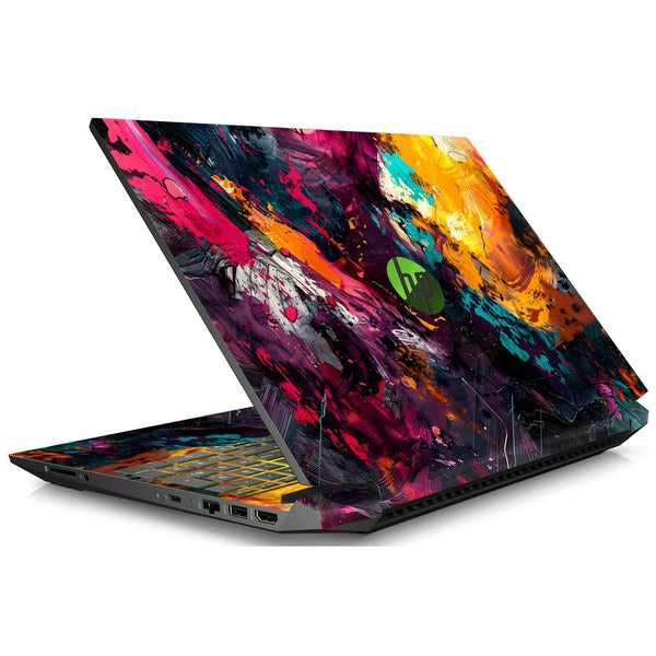 HP Laptop Skin - Vivid Cosmic Nebula Design