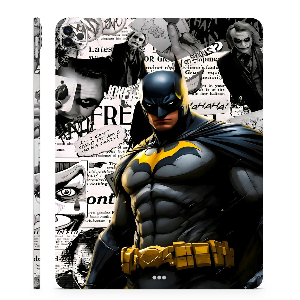 3D Embossed Tablet Skin - Dark Knight Mayhem – SkinsLegend