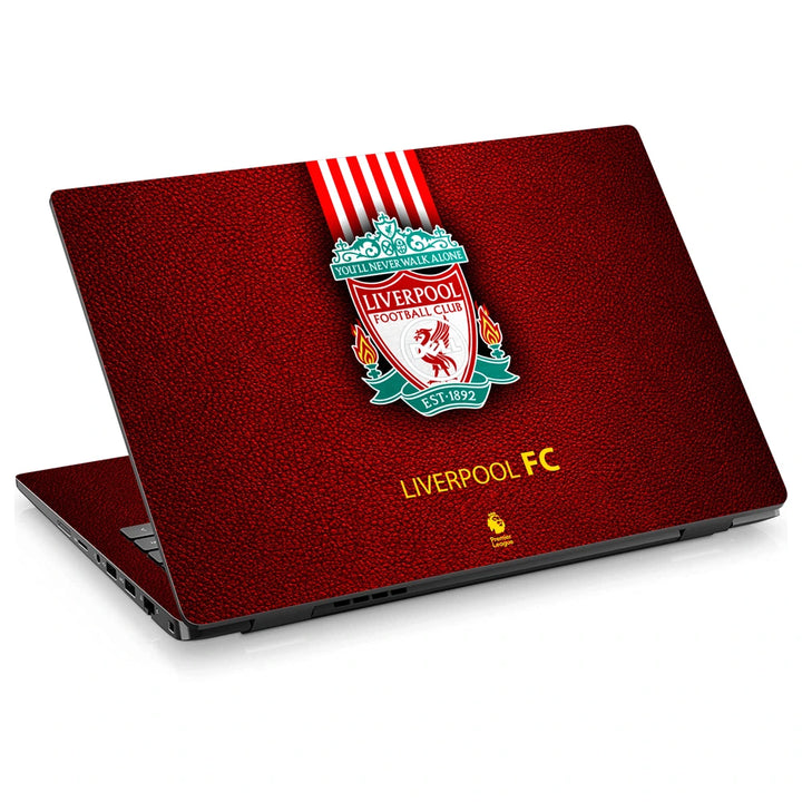 3M Material Textured Embossed Laptop Skin - Liverpool FC Grunge Red Art