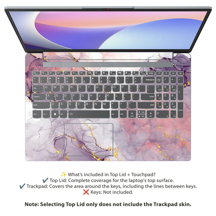 Lenovo Laptop Skin - Marble D009