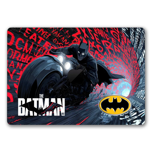 MacBook Laptop Skin - The Batman Velocity Night Ride