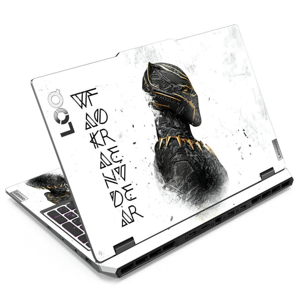 3D Embossed Laptop Skin - Wakanda Forever Shadow Panther Elite