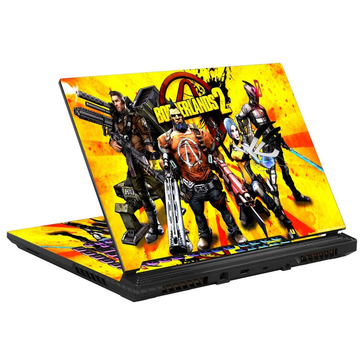 3D Embossed Laptop Skin - Superhero Team Art