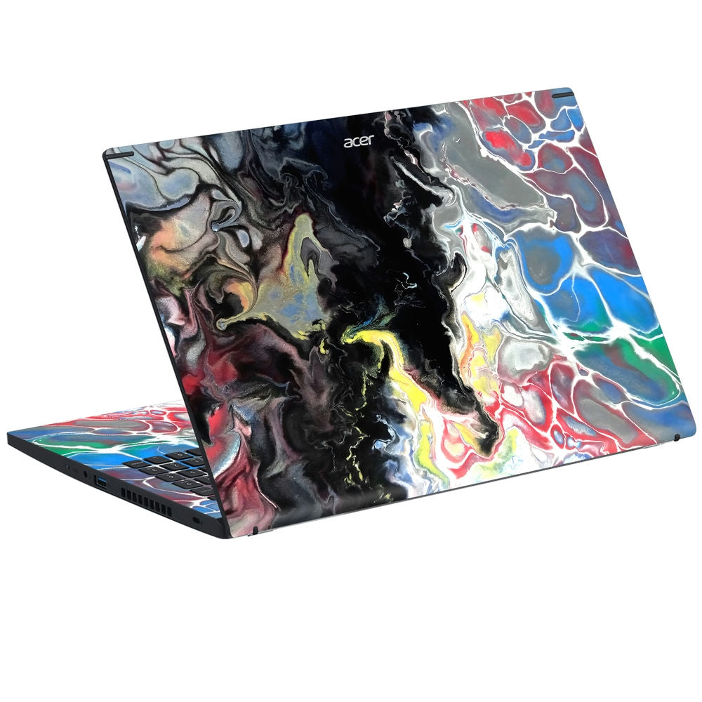Shop Color Splash Abstract Landscape Laptop Skin for Acer Buy Online