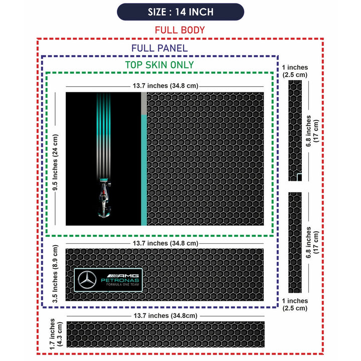 Laptop Skin - Formula One FO18