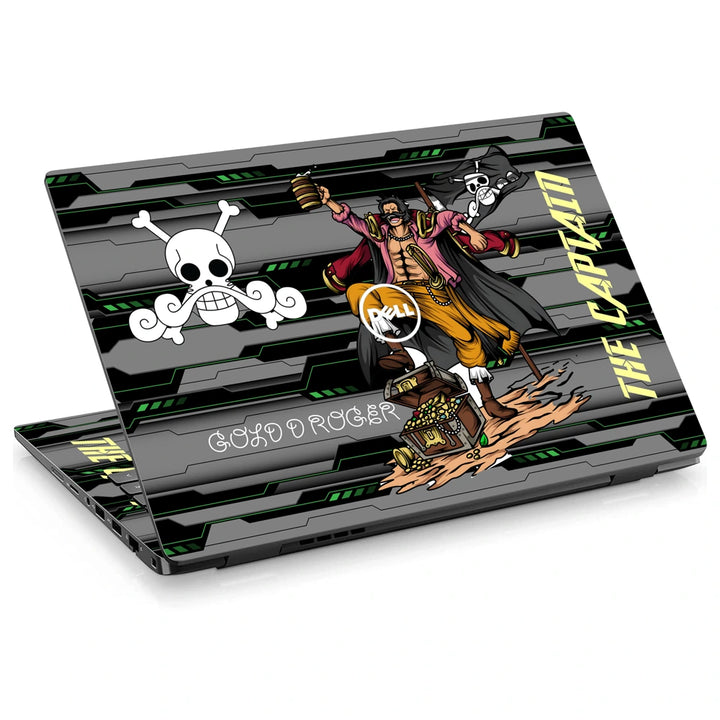 3M Material Textured Embossed Laptop Skin - One Piece Luffy Gear Five Captain