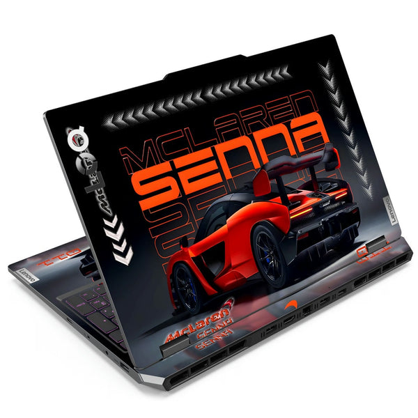 3D Embossed Laptop Skin - McLaren Senna Car