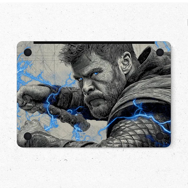 MacBook Laptop Skin - Thor Ragnarok Battle Axe Warrior