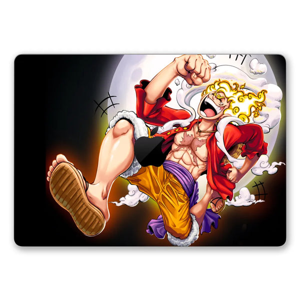 MacBook Laptop Skin - Luffy Gear Five Run