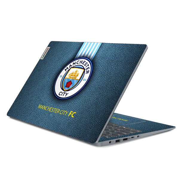 3M Material Textured Embossed Laptop Skin - Man City Modern Navy Crest