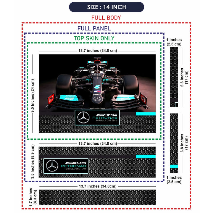 Laptop Skin - Formula One FO15
