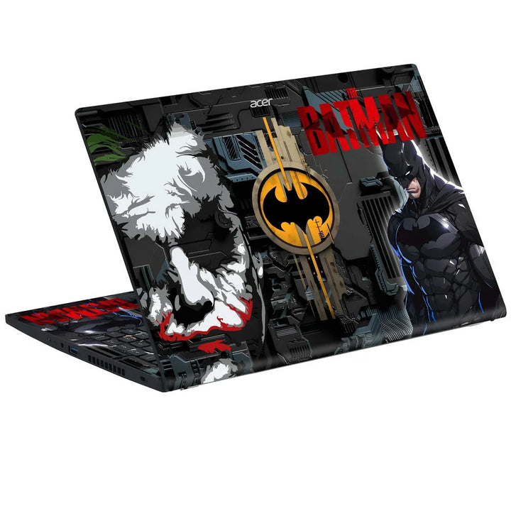 3D Embossed Laptop Skin - The Batman & Joker
