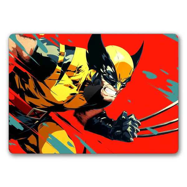 MacBook Laptop Skin - Wolverine Action Splash