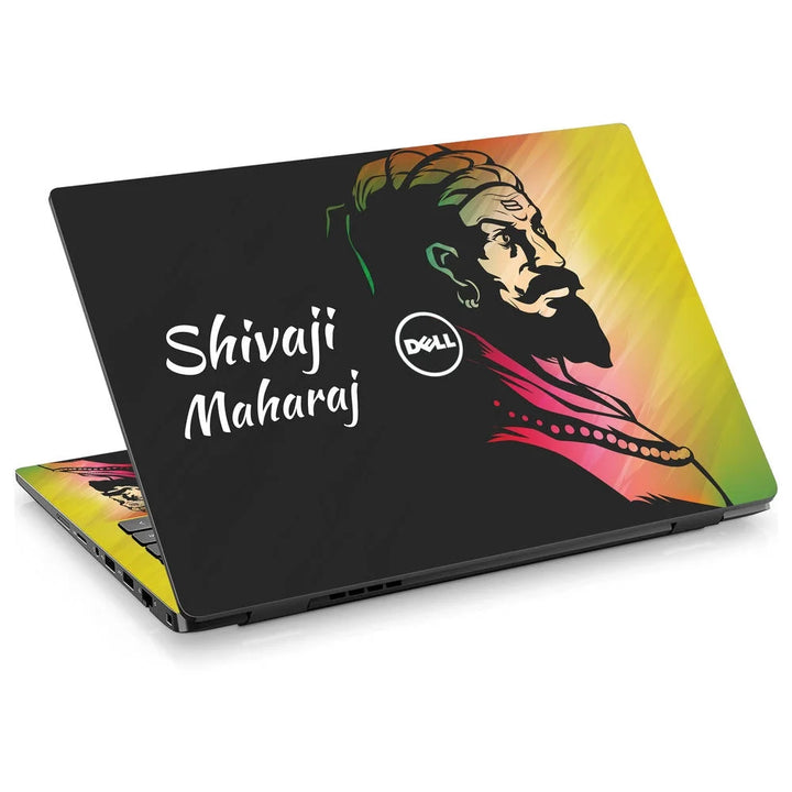 3D Embossed Laptop Skin - Shivaji Maharaj Artwork